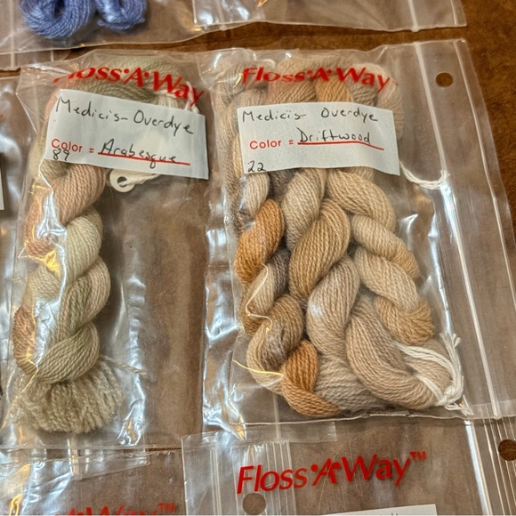150- Assorted Embroidery Floss and Yarn Collection - Picture 9 of 15